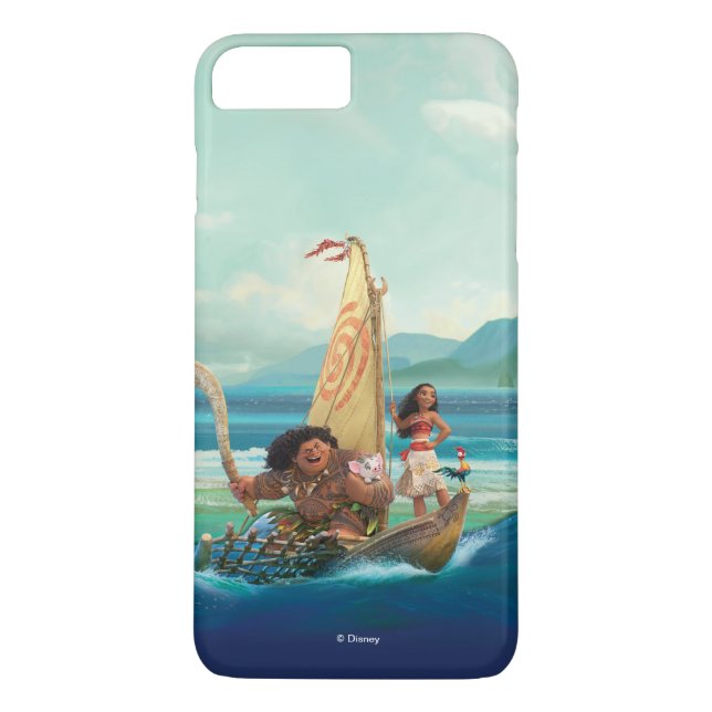 Coques Case-Mate iPhone Moana | Réglez votre propre parcours (Dos)