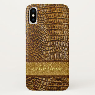 Case-Mate iPhone Case Mobogramme personnalisé vintage Alligator