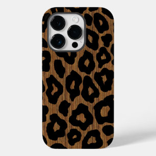 Coques Pour iPhone Mod Wood Leopard