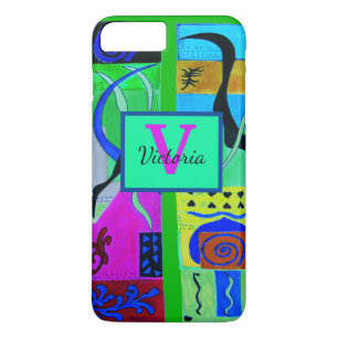 Case-Mate iPhone Case Mode bleue Inspiration Abstraite de Matisse