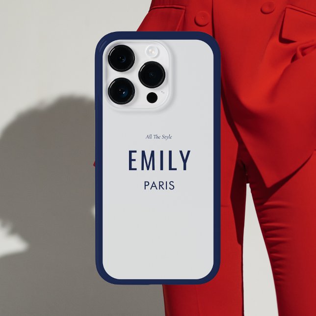 Coques Case-Mate iPhone Mode Chic Marine / Marque de beauté (Créateur téléchargé)