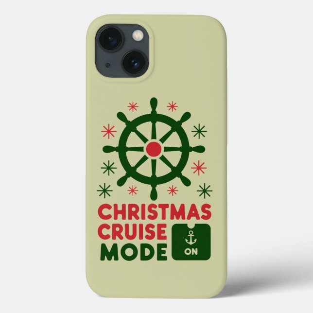 Coques Case-Mate iPhone Mode Croisière de Noël En Bateau Noël 2024 (Verso)