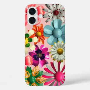 Coques iPhone 16 Plus Mode tendance MOD Daisy Joyeuses Fleurs colorées C