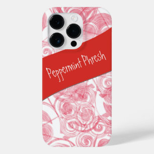 Coques Pour iPhone Modèle Arrière - plan de la spirale rouge