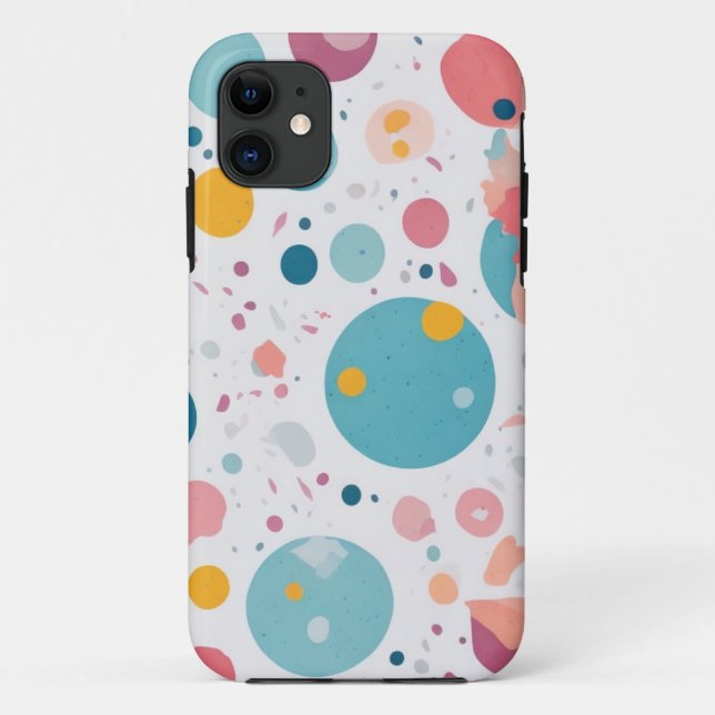 Coques Case-Mate iPhone Modèle circl géométrique (Dos)