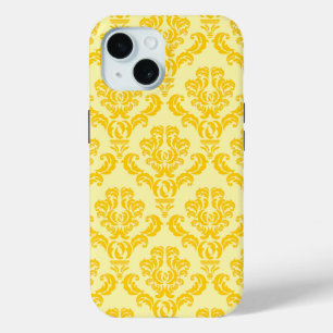Coque Pour iPhone 15 Modèle Damas de l'Empire français #3