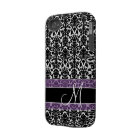 Modèle Damask avec Monogramme