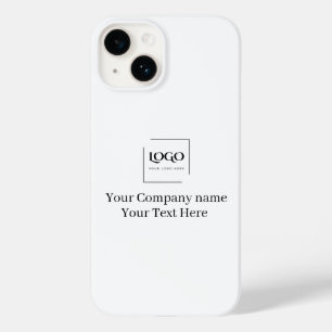 Coque Pour iPhone 14 Modèle de logo personnalisé élégant