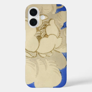 Coque Pour iPhone 16 Modèle de papier peint fleur vintage