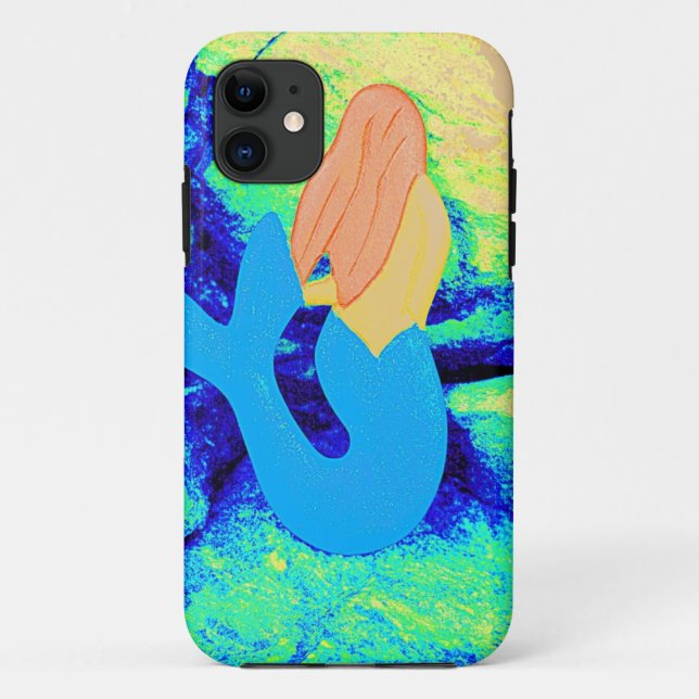 Coques Case-Mate iPhone modèle de sirène (Dos)