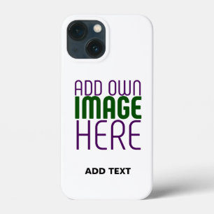 Case-Mate iPhone CASE MODÈLE DE TEXTE D'IMAGE BLANCHE SIMPLE MODERNE
