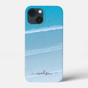 Case-Mate iPhone Case Modèle de vagues de mer de sable avec nom personna