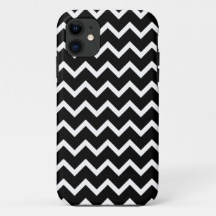 Coque Case-Mate Pour iPhone Modèle de zigzag noir et blanc