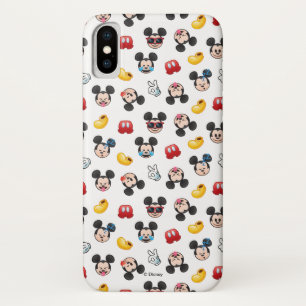 Coque iPhone X Modèle d'émoji de Mickey Mouse