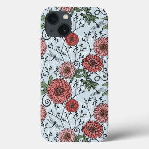 iPhone 13 Case Modèle floral 3