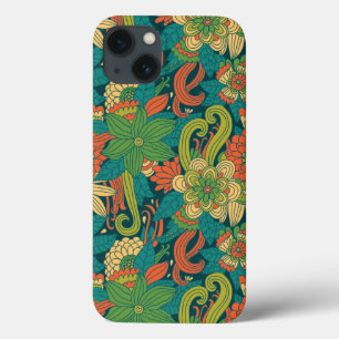 iPhone 13 Coque Modèle floral d'été