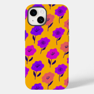 Coque Pour iPhone 14 Modèle floral dynamique