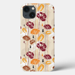 Etui iPhone 13 Modèle floral Elegance Abstrait 4