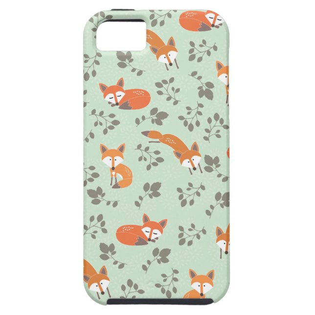 Coques Case-Mate iPhone Modèle floral Foxy (Dos)
