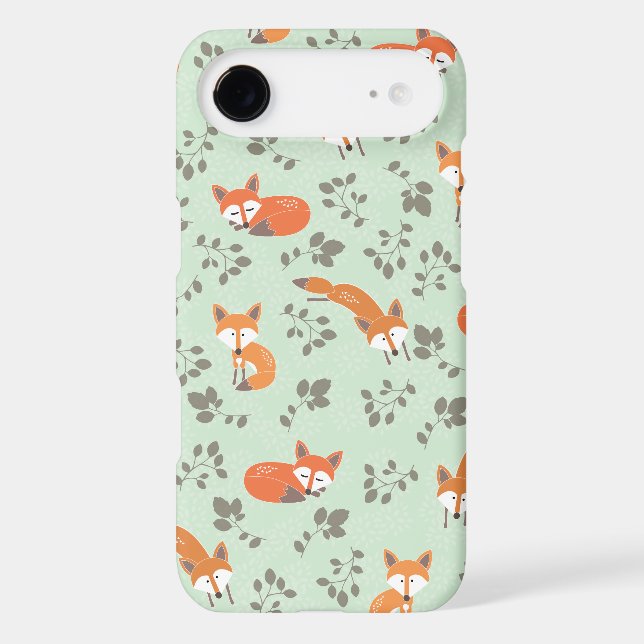 Coques Case-Mate iPhone Modèle floral Foxy (Verso)