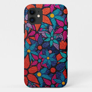 Coque iPhone 11 Modèle floral moderne tendance #2