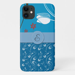 Coque Case-Mate Pour iPhone Modèle Floral, Motif De Fleurs, Monogramme