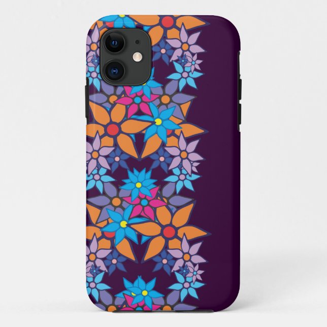 Coques Case-Mate iPhone Modèle floral rétro mignon #2 (Dos)