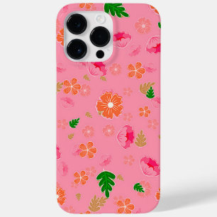 Coque Pour Pour iPhone 14 Pro Max Modèle floral rose
