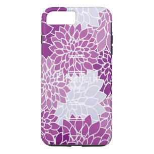Coques Pour iPhone Modèle floral rose blanc rose personnalisé