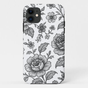 Case-Mate iPhone Case Modèle Floral Rose vintage