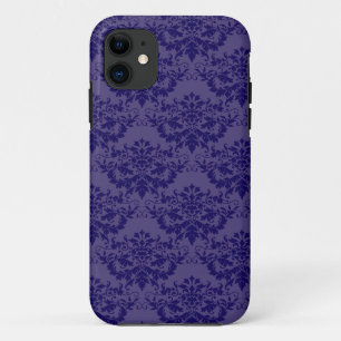 Coque Case-Mate Pour iPhone Modèle Royal Purple Damask