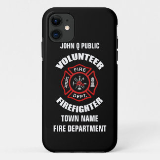 Etui iPhone Case-Mate Modèle volontaire de nom de sapeur-pompier