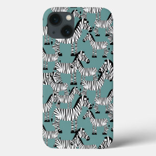 iPhone 13 Coque Modèle Zebra