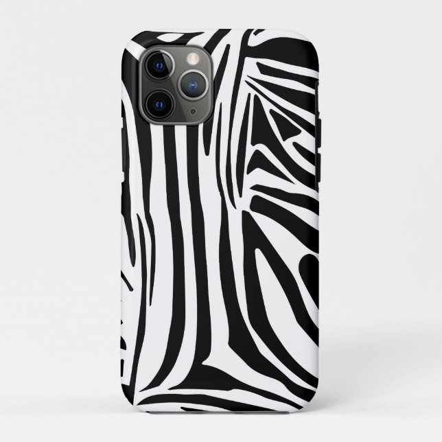 Coques Case-Mate iPhone Modèle Zèbre (Dos)