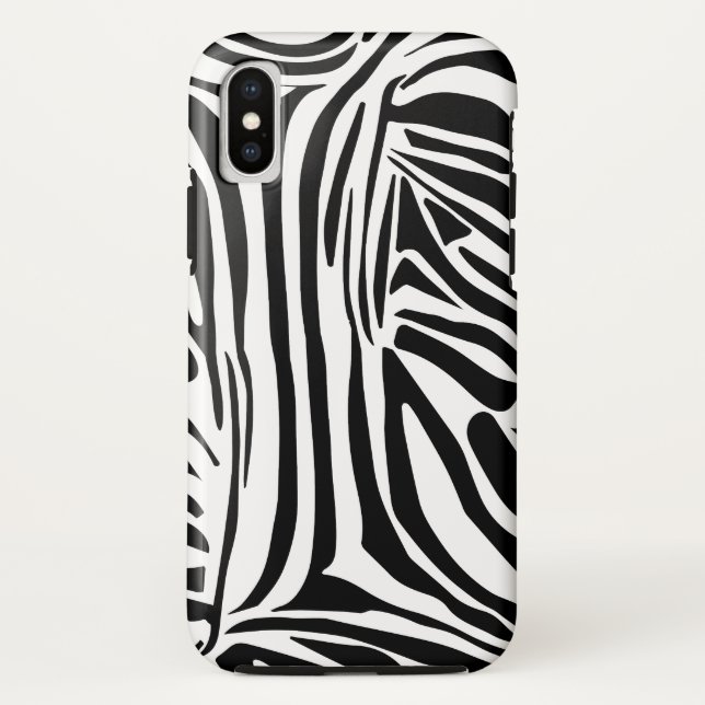Coques Case-Mate iPhone Modèle Zèbre (Dos)