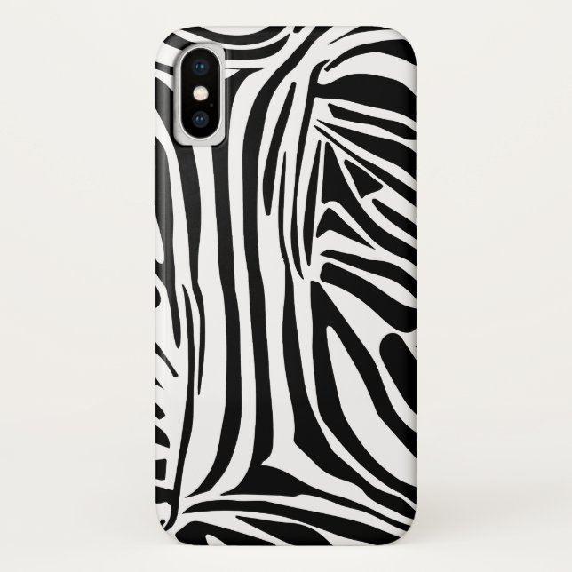 Coques Case-Mate iPhone Modèle Zèbre (Dos)