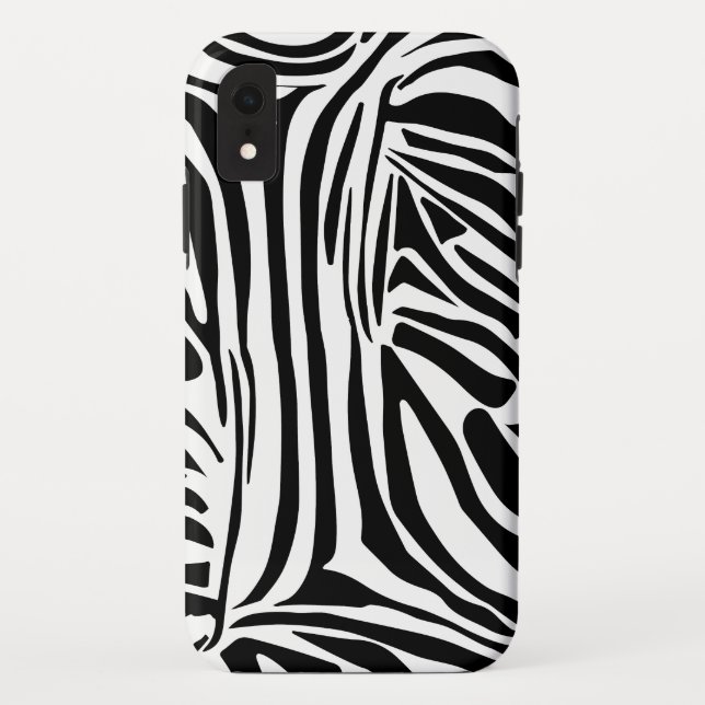 Coques Case-Mate iPhone Modèle Zèbre (Dos)