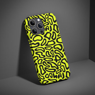Coque Pour iPhone 16 Modern Abstract Blob Pattern Phone Case – Racing I