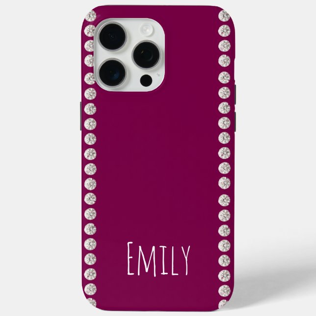 Coques Case-Mate iPhone Modern elegant cute simple shiny  (Verso)