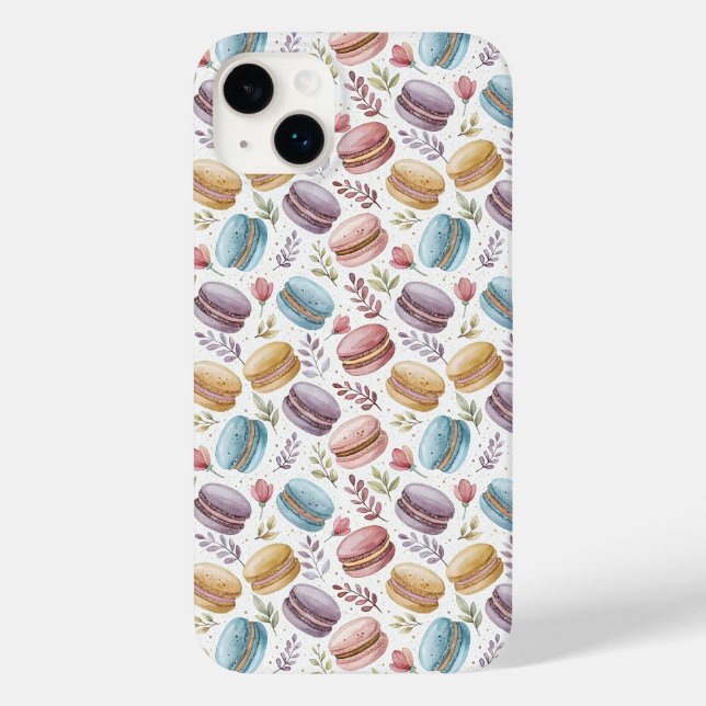Coques Case-Mate iPhone Modern Macaroon Desserts (Verso)