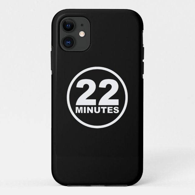 Coques Case-Mate iPhone Moderne - 22 minutes (Dos)