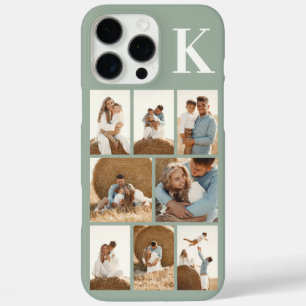 Coques iPhone 16 Pro Max Moderne 8 Photo Vert Sauge