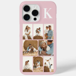 Coque iPhone 15 Pro Max Moderne 8 Rose Pâle Photo