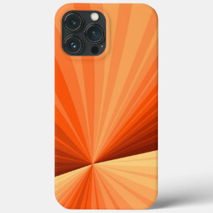 Case-Mate iPhone Case Moderne Abstrait Graphique Fractal Orange Rouge Va
