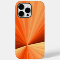 Moderne Abstrait Orange Rouge Vanille Graphique Fr