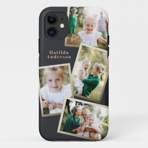 Case-Mate iPhone Case Moderne design or multi photo famille électronique