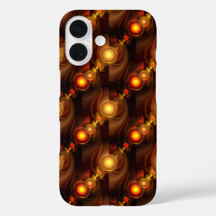 Coque Pour iPhone 16 Moderne Élégant Boho Abstrait Motif Artistique en 