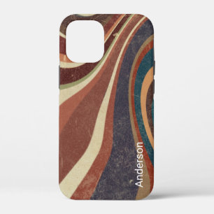 Case-Mate iPhone Case Moderne Élégant Monogramme Ligne Rétro