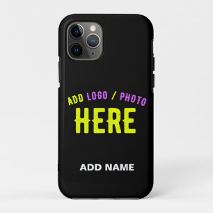 Case-Mate iPhone CASE MODERNE ET MODERNE PERSONNALISABLE NOIR VÉRIFIÉ