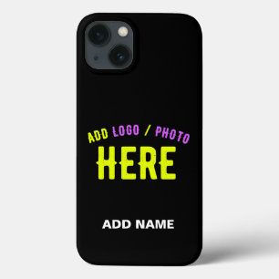 Case-Mate iPhone CASE MODERNE ET MODERNE PERSONNALISABLE NOIR VÉRIFIÉ